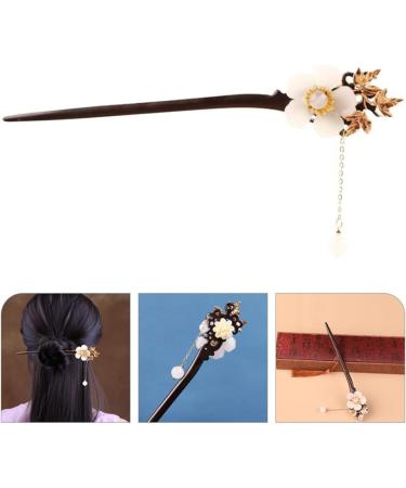 LALAFINA Antique Hair Clasp Hair Clasp Hair Styling Accessories Hairpins Hair for Women Bride Hair Clip Bridal Hair Clip Japanese Hairpin Floral Modeling Miss Glass Tassel Hair - Buy Online on GoSupps.com