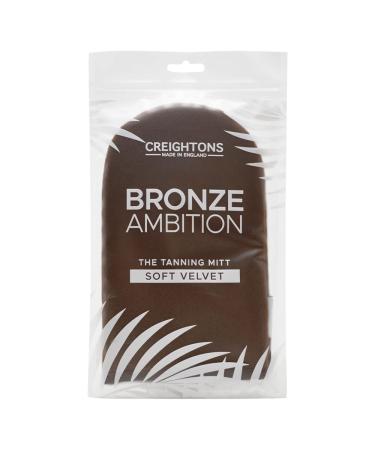 Creightons Bronze Ambition Soft Velvet Tanning Mitt - Ultra Soft & Hypoallergenic. Helps with the Application of Bronze Ambition Tanning Products for a Beautifully Even Tan.