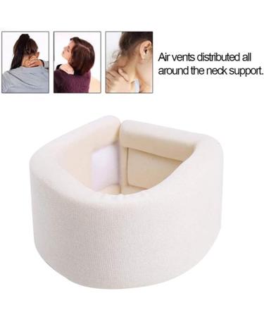 JLASDR Adjustable Neck Support - Soft Foam Neck Protection for Pain Relief & Spine Support | International Shipping Available - Buy Online on GoSupps.com