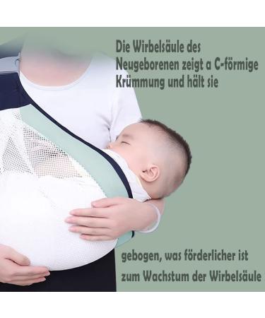 Buy Breathable Baby Carrier Clip | Adjustable Koala Sling Gray | 3D Mesh Tag Bag | Breathable Network Green - International Shipping Available - Buy Online on GoSupps.com