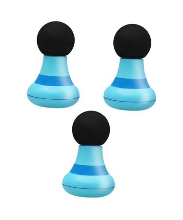 Ultechnovo 3 pc fascia massage device Hand-held tool massage for the body mini massage Small massage device Tool for muscle massage handheld fascia gun pebble gel