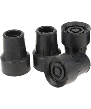 4 Pcs Walking Stick Canes Crutch Pads Rubber Heavy Duty Ferrule End Bottom Compatible with Elder or Disabled Present 19 Mm A - Buy Online on GoSupps.com