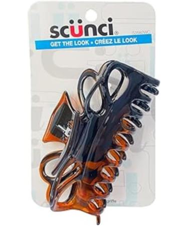 Scunci Large Brown Jaw Clip (53582WC) - Buy Online on GoSupps.com