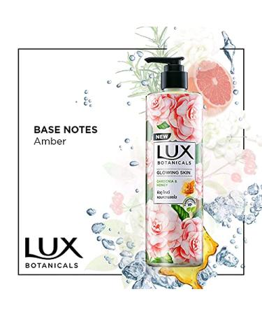 LUX Botanicals Glowing Skin Shower Gel - Natural Extracts Paraben-Free 450ml | Nourish & Illuminate Your Skin - Buy Online on GoSupps.com