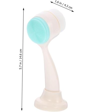 Angoily Manual Face Brush Pore Deep Skin Care Tools Silicone Face Cleansing Brush Hair Accessories Hand Wash Brush Deep Pore Child Scrub Brush Artificial Fiber Handheld - Buy Online on GoSupps.com