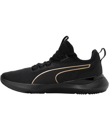Buy PUMA Women's Pure Xt Gymnastics Shoes 38.5 EU - Puma Black & Gold | International Shipping Available - Buy Online on GoSupps.com