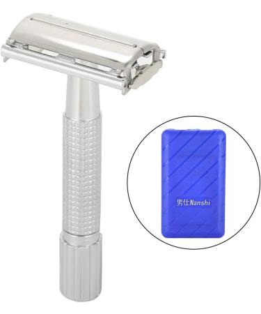 Lightweight Classic Razor Beard Shaver Zinc Alloy Beard Tool with Case for Men Beard - Buy Online on GoSupps.com