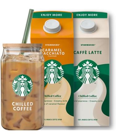 Starbucks - Caff Latte - Multiserve 750 ml - Ready-to-Drink Resealable Milk Coffee Brick - Sold Individually - Buy Online on GoSupps.com