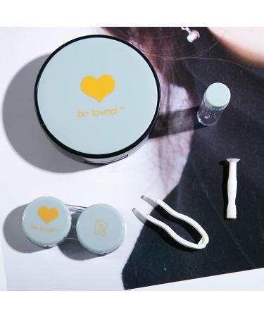 Buy MthH Blue Portable Contact Lens Container - Stylish & Compact Cosmetic Case for High-Quality Care - Buy Online on GoSupps.com