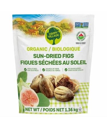 HAPPY VILLAGE SUN DRIED FIGS 1.36KG