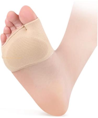 2pcs Thumb Splint & Heels Cushioning Pads - Foot Cushions for High Heels, Neuroma, Bunion, Toe Brace - Skin Colour Orthotics - 9x8CM - Buy Online on GoSupps.com