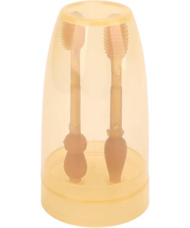 AYNEFY Baby Silicone Finger Toothbrush Set | Soft Tooth Care for 0-18 Months | Toddler Deciduous Teeth Cleaner - Buy Online on GoSupps.com