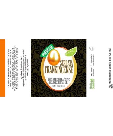 Buy Healing Solutions Frankincense Essential Oil - 120ml (4oz) - Premium Quality Aromatherapy & Healing Oils - International Shipping Available - Buy Online on GoSupps.com