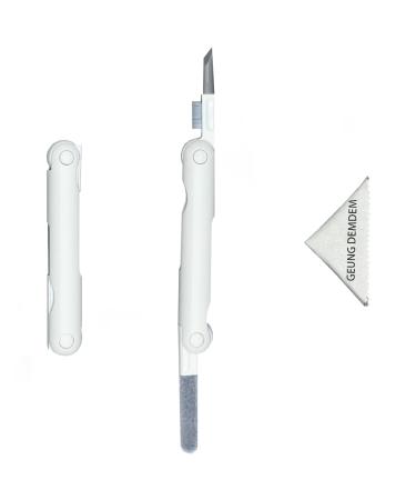 GEUNG DEMDEM Cleaner Kit for Airpods Pro 1 2 3 Gen Foldable Design Cleaning Kit for TOZO Apple Sony Beats Samsung JBL MI Bluetooth Earbuds Case Removable Silicone Cleaning Pen Tip with Glasses Cloth