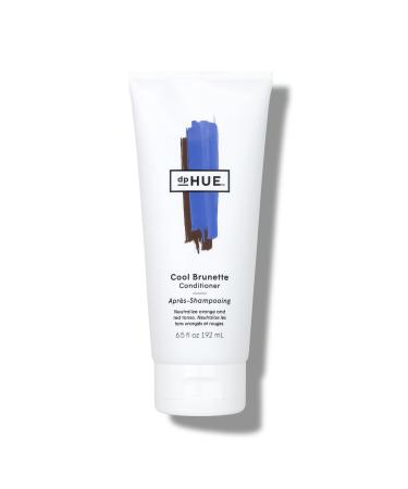 dpHUE Cool Brunette Conditioner - 6.5 oz - Blue Pigments Neutralize Unwanted Orange Red & Brassy Tones - Color Safe - Paraben SLS & SLES Sulfate Free - Leaping Bunny Certified