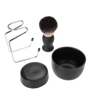 Wallfire Men Beard Shaving Tool Shaving Brush + Brush Stand + Shaving Soap + Bowl Salon Home Travel Use0 Shaving Brush Stand Barber Shaving Brush Shaving Brush Brush Barber