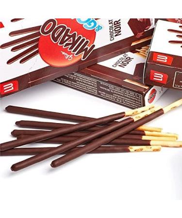  Mikado Mikado Pocket Dark Chocolate Pocket Size Snack TV Tray Easy to Take Away Display of 24 Boxes of 39 g - Buy Online on GoSupps.com