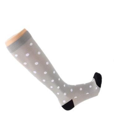 Angoter compression stockings for women and men long sports socks for walking cycling pregnant nurse edema s-m style 28
