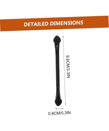 Didiseaon 30pcs Double Ended Eye Shadow Stick Eyeshadow Lip Gloss Brush Dual-ended Eye Stick Makeup Stick Girl - Buy Online on GoSupps.com