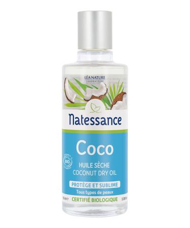 Natessance Organic Cosmetics Organic Coconut Dry Oil 100 ml