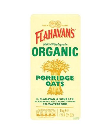 Flahavan's Organic Oat Porridge 1 kg - Pack of 6