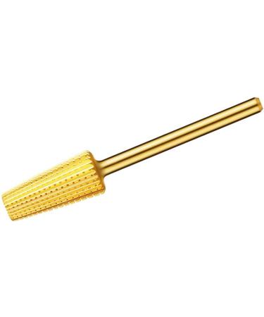 Nail Drill Bits Set Tapered Barrel & Cone Shape Carbide Bits 3/32 Inches for Nails Electric Gold Carbide File Broach Bit Replacement - Buy Online on GoSupps.com