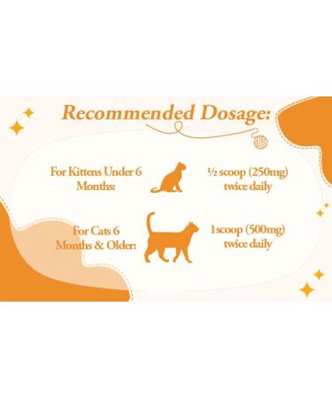 Lysine for Cats Micro Granulated L-lysine Supplement Immune Support L Lysine Kitten Eye Sneezing Runny Nose Relief Squinting Watery Eyes Llysine Silicon Dioxide Free 5.3OZ - Buy Online on GoSupps.com