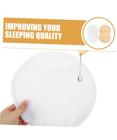 FRCOLOR 4pcs Castor Oil Breast Pads - Therapeutic Compression Patches for Comfortable Sleep & Nursing Care | Beauty & Personal Care - Buy Online on GoSupps.com