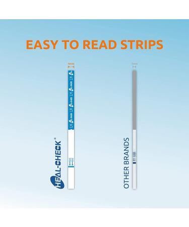 50-Pack HEAL-CHECK Ovulation Test Strips + Free Collection Cups - Fertility Tracker Kit for Women - Easy at Home LH Test Strips (4.0MM) - Buy Online on GoSupps.com