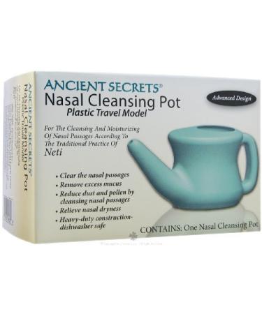 Ancient Secrets Nasal Cleansing Neti Pot - Plastic - 1 Pot
