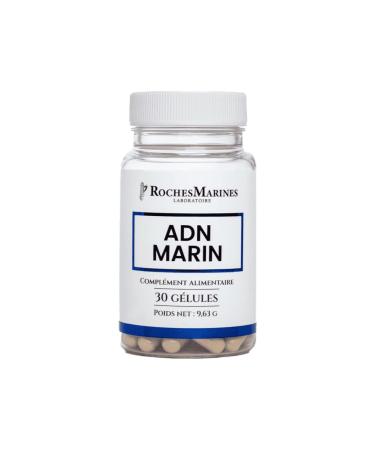 Roches Marines - Marine DNA Dietary Supplement - Maintains Memory and Concentration - Brain Support - Amino Acids, Phosphorus, Marine DNA - 30 Capsules - Developed in France