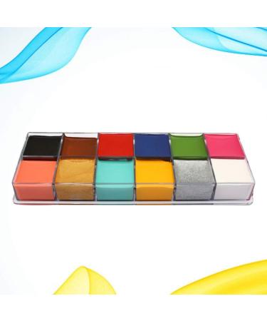 Minkissy 12 Colors Special Effect Makeup Palette | Face & Body Paint for Parties Halloween & Performances - Buy Online on GoSupps.com