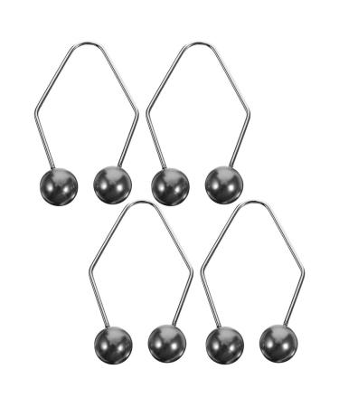 Appareil Fossettes M talliques pour Femmes 2 Paires de Pinces Noires pour Entra nement Facial des Joues Cr ateur de Fossettes Compact et Portable Outil D exercice Visage