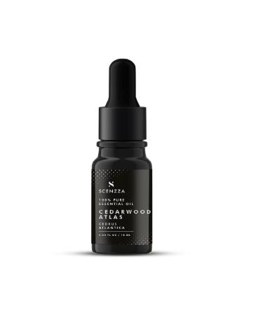 Pure Cedarwood Essential Oil - Premium Quality Plant-Based & Organic Aromatherapy - Cedar Wood Oil for Diffuser Crafting and Many More (10 ml)