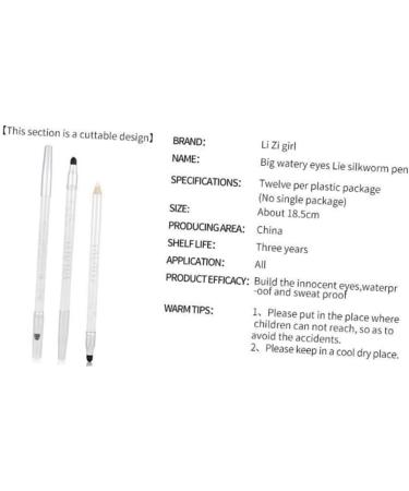 FOMIYES Eye Shadow Pen Makeup Shadow Pearly Pen Double Eye Lustre Head Lying Silkworm Lying Silkworm Pen - Buy Online on GoSupps.com