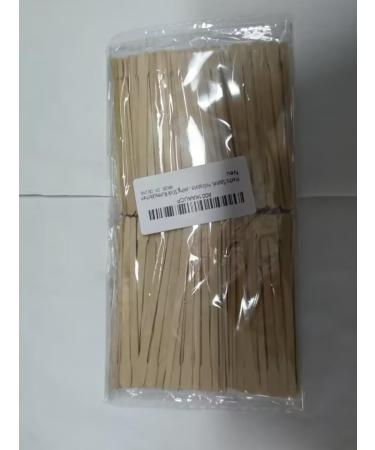 200 Wooden Wax Spatulas for Hair Removal | Disposable Cosmetic Sticks for Waxing | Eco-Friendly Wood Waxing Sticks - Buy Online on GoSupps.com