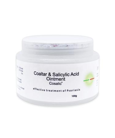 Psoriasis Coal Tar Salicylic Acid 100gm (3.52 oz) | Relieves Dry Itchy Skin