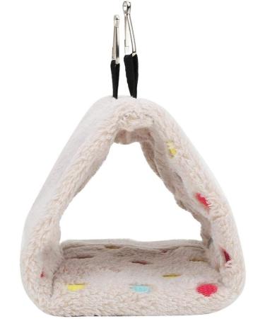 Winter Warm Plush Bird Nest Hammock Hamster Hanging Bed Cave Cage for Parrot Budgie Parakeet Cockatiel Conure Sugar Glider(S) - Buy Online on GoSupps.com