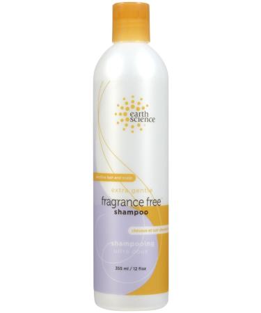 Earth Science Shampoo for Sensitive Hair & Scalp - Fragrance Free - 12 oz
