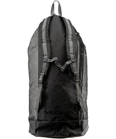 Akona Huron DX Heavy Duty Mesh Backpack with Dry Bag - Black | Durable & Waterproof - Buy Online on GoSupps.com