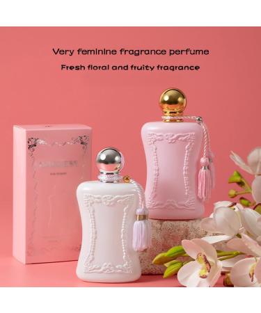 Eau de toilette women's perfume Spray Fruity and floral notes Romantic lasting Floral Fruity fragrance 3.38 oz/100 ML (White bottle) - Buy Online on GoSupps.com