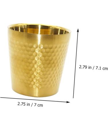 Stainless Steel Shaving Bowl Set - 2 pcs Razor Foam Cups for Smooth Shaves | International Shipping - Buy Online on GoSupps.com