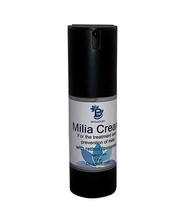 Milia Treatment Cream with Salicylic Acid, Retinol, Lipisomes, Olive Squalene, Lactic Acid - Diva Stuff - Buy Online on GoSupps.com