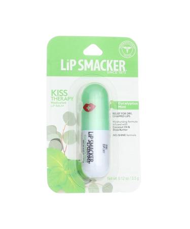 Lip Smackers Kiss Therapy Medicated Lip Balm Eucalyptus Mint - 1oz & 0.12oz Pack - Soothing Lip Care - Buy Online on GoSupps.com