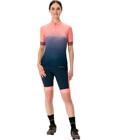 VAUDE Women's Posta Hz Tricot Jersey 42 Peach - Stylish Cycling Jersey for Women | Buy Internationally - Buy Online on GoSupps.com