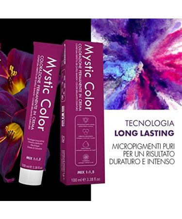 Mystic Color Hair Color Formula Enriched with Argan Oil and Calendula Long-Lasting Permanent Coloring Cream Dark Tobacco Blonde 6.8 100 ml - Buy Online on GoSupps.com