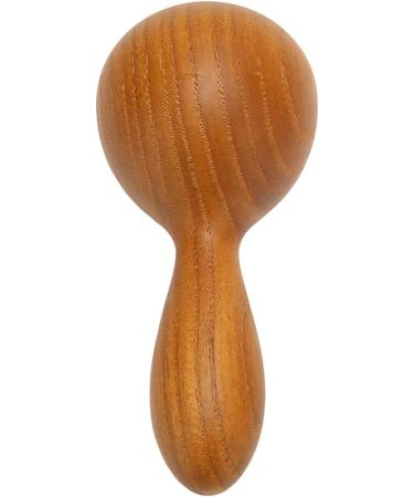 Essential Oil Back Massage Device - Wooden Hammer Spa Massage Stick for Meridian Scraping & Relaxation Therapy - Buy Online on GoSupps.com