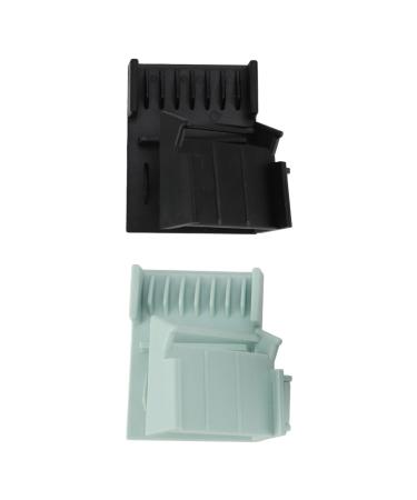 HAIR CLIPPER GUIDES COMBS PRECISE CUTTING TRIMMER GUARDS FOR ALL AGES BLACK GREEN