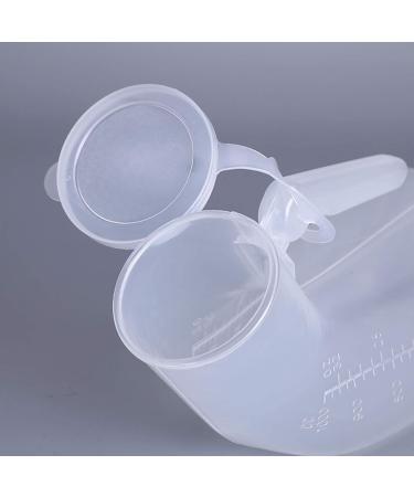 1000ML-Male Urinals for Men Portable Plastic Urinal Travel Pee Bottle Happy - Buy Online on GoSupps.com