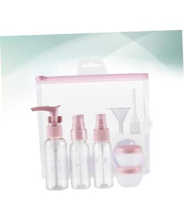 Housoutil 1 Set Cosmetic Containers Toiletries Containers Empty Dispenser Kit Clear Container Cosmetic Dispensing Bottle Cosmetics Kits Portable Pink Storage Set Travel 6.04X3.3cm Pink - Buy Online on GoSupps.com